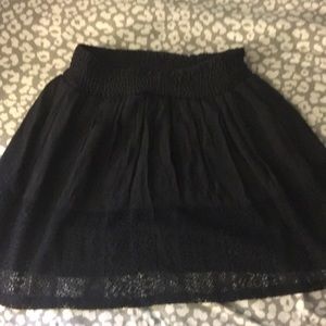 Black skirt